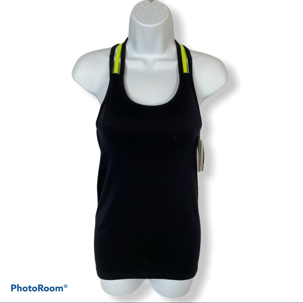 Life Fitness Performance Athletic Bra Tank Black